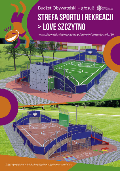 Strefa sportu i rekreacji - Love Szczytno