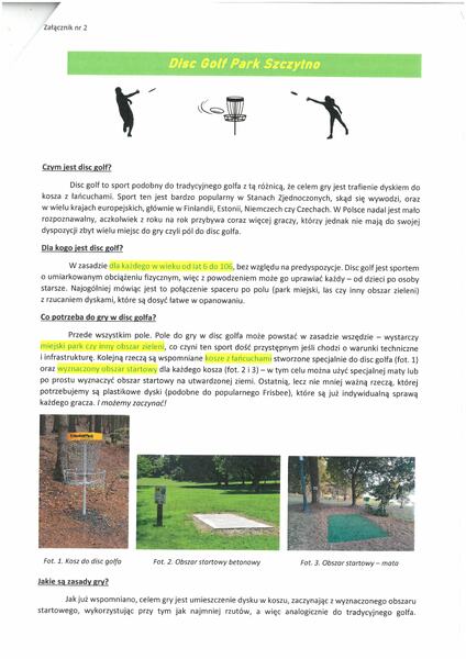 Disc Golf Park Szczytno